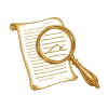 antique gold proofreading magnifier 4